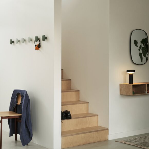 Muuto Ceramic Dot Hook in Light Blue - Picture 1 of 12
